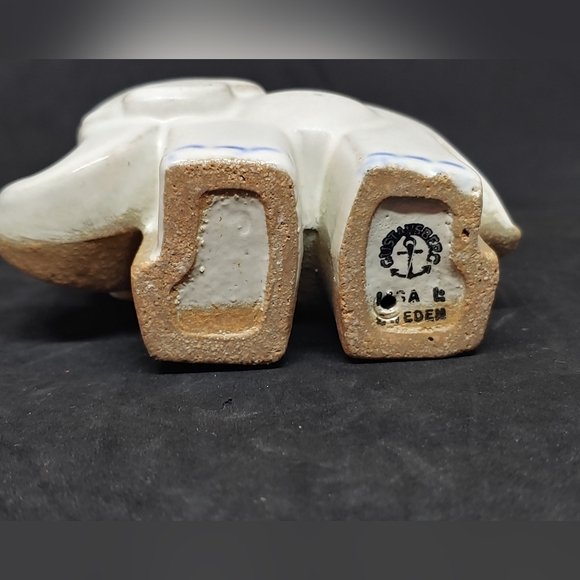 Lisa Larson Noahs Ark Gustavberg Elephant Couple Vtg Sweden - Picture 8 of 11